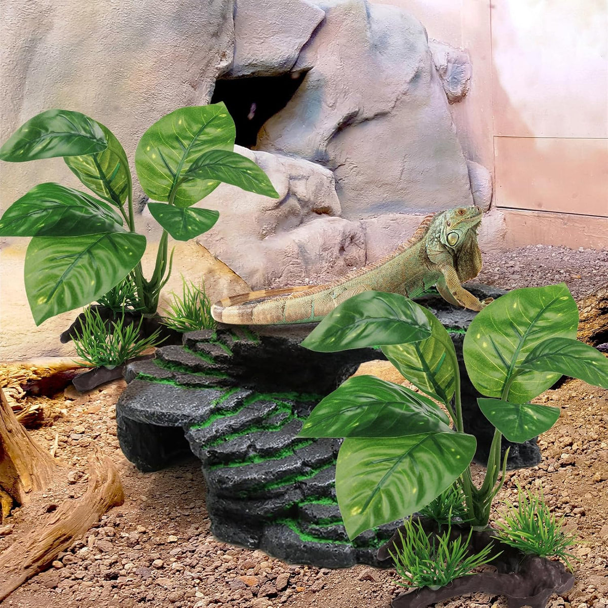 Moonorange Reptile Artificial Plants - Ms Set-f - image 3