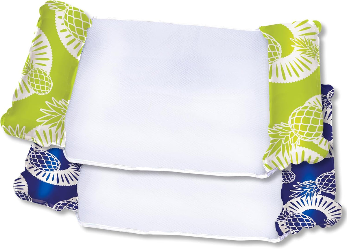 Waterlife 4-in-1 Pool Hammock 4-Pack - 2 Pack (Navy, Green)
