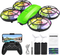 Swifsen Drones for kids Camera - Green Drone-With Camera