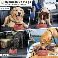 OHMO Spill Proof Collapsible Dog Bowl - 34oz / Erythrinus - image 3