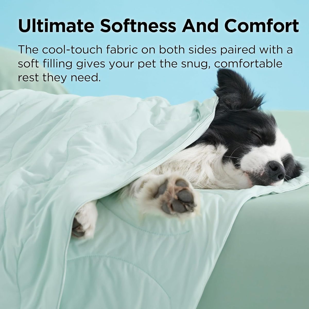 Bedsure ArcticMax Q-MAX>0.5 Premium Cooling Blanket for Medium - Turquoise Green / XL(50x60") - image 2