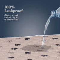Super Absorbent Washable Pee Pads for Dogs - Rectangular - Gray / 24x36 - image 4