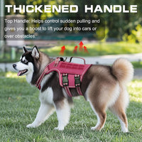 Dog Harness for Large Dogs - Pink / XL(Neck:21-32",Chest:26-39"),75-135 lbs - image 3