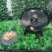 Hermit Crabs Wheel Toy, Hamster Running Wheel Toys - Large / Black - image 4