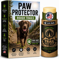 Dog Paw Protector for Hot Pavement, Asphalt, Streets & Sidewalks – Essentials for Dogs - Paw Trail Wax