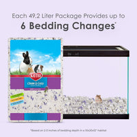 Kaytee Clean & Cozy Lavender Paper Bedding for Guinea Pigs - 49.2 Liters - image 2