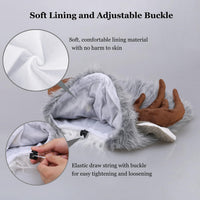 Funny Pet Reindeer Moose Costumes for Dog - Moose / Size L - image 4