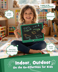 LCD Writing Tablet 10 Inch - Green / 12 inch - image 4