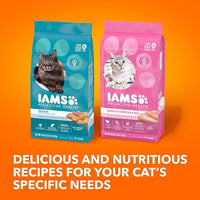 IAMS Proactive Health Adult Healthy Dry Cat Food with Real Salmon, 3.5 lb. Bag