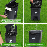 Dog Waste Bags - 100 Pcs Dog Poop Bags for 20L Dog Poop Trash Can – Essentials for Dogs - 1 Count (Pack of 100) - image 3