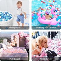 STARBOLO 2.2 inch crush proof ball pit balls in macaron colors with storage bag - view 25