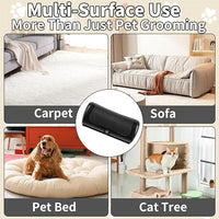 Deshedding Dog Brush - Pet Grooming Tool for Dogs & Cats, Removes Loose Hair on Short & Long Coats, Easy to Clean