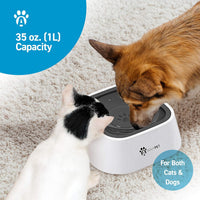 No-Spill Dog Water Bowl, Anti-Splash Pet Slow Drinking Water Feeder, Spill Proof Travel Bowls - 1 Count (Pack of 1) - image 4