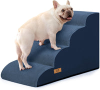 Dog Stairs for Small Dogs & Cats - Blue / 4