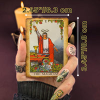 Witchy Cauldron large Rider Waite tarot cards deck with guidebook - view 10