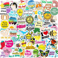 64 Sheets Halloween Stickers for Kids - 300PCS Cute Inspirational Stickers