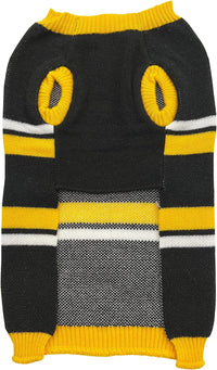 Pets First NFL Chicago Bears Dog Sweater - Small / Pittsburgh Steelers - image 2
