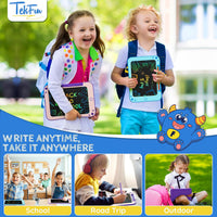 TEKFUN 2 Pack LCD Writing Tablet with Stylus - Purple / 8.5 inches - image 4