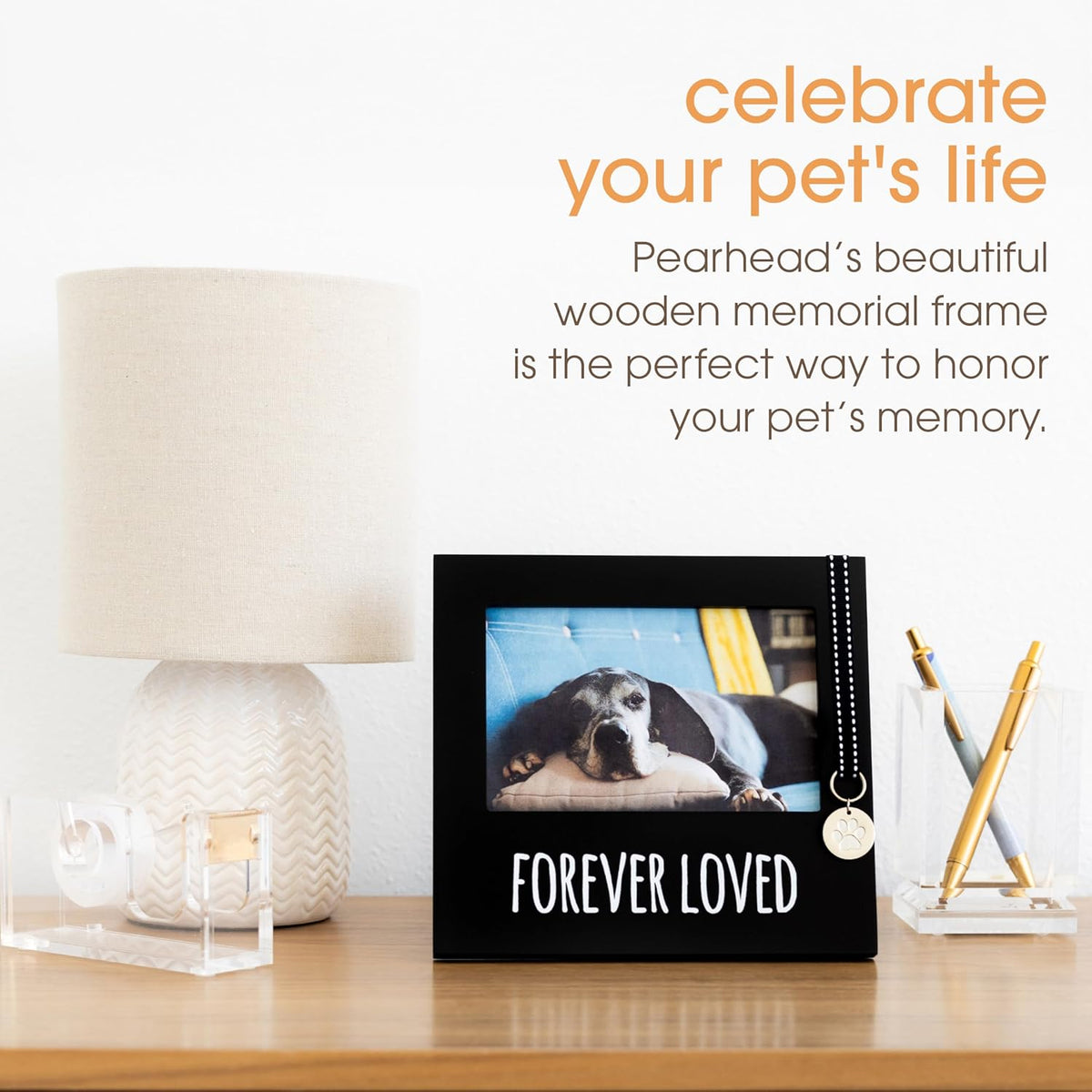 Pearhead Forever Loved Pet Keepsake Photo Frame - Forever Loved Frame - image 4