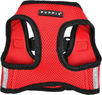Puppia Soft Vest Harness Pro, XL - Medium / red - image 2