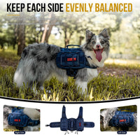 OneTigris Dog Backpack for Medium & Large Dogs - Blue / Medium - image 2