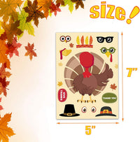 Pumpkin Decorating Kit, 24 Sheets Halloween Pumpkin Stickers Decorations – Fun for Kids & Family - Thanksgiving - image 2