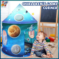 KAIVEE ocean kids play tent with mermaid, whales and sea turtles print - view 7