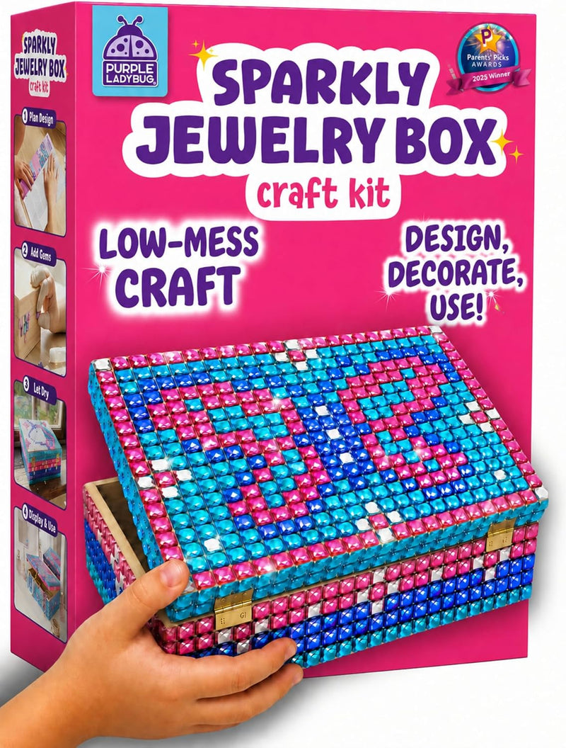 Jewelry Box Craft Kit for Girls Ages 8-12