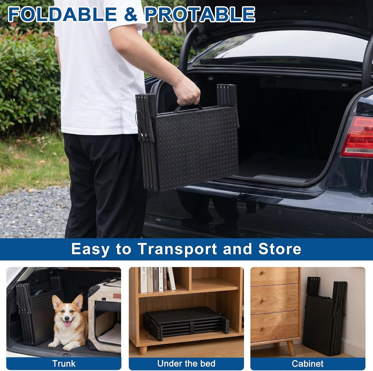 Dog Steps for Car, Truck, SUV - 7 Steps - image 4