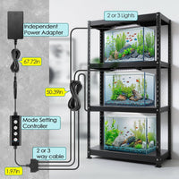 hygger Dual-Channel Controller Submersible Aquarium LED Light - 3 - image 4