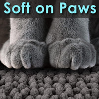 CatGuru Cat Litter Mat, Waterproof Litter Box Mat - Dark/ Heavy-Duty / Medium - image 4