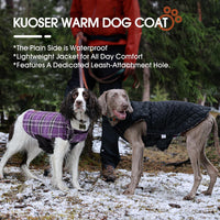 Kuoser Waterproof Dog Coat - Purple / Small (Pack of 1) - image 3