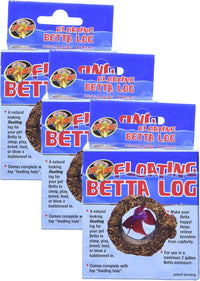 Zoo Med Floating Betta Log – Essentials for Fish - 2 oz. (Pack of 3)