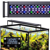 SEAOURA 24/7 LED Aquarium Light for 12-18 Inch Fish Tank Plant - for 24-30 inch tank