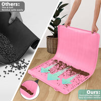 Dog Mat for Food and Water - Pink / 39.4"L x 27"W - image 4