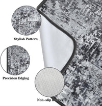 Washable Pee Pads for Dogs, Reusable Puppy Pads 36"x 41" 2 Pack – Essentials for Dogs - Tie Dye Black / 18"*24"(Pack of 2) - image 3