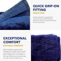 Harrison Howard Horse Halter Fleece Cover Set 9 Pieces