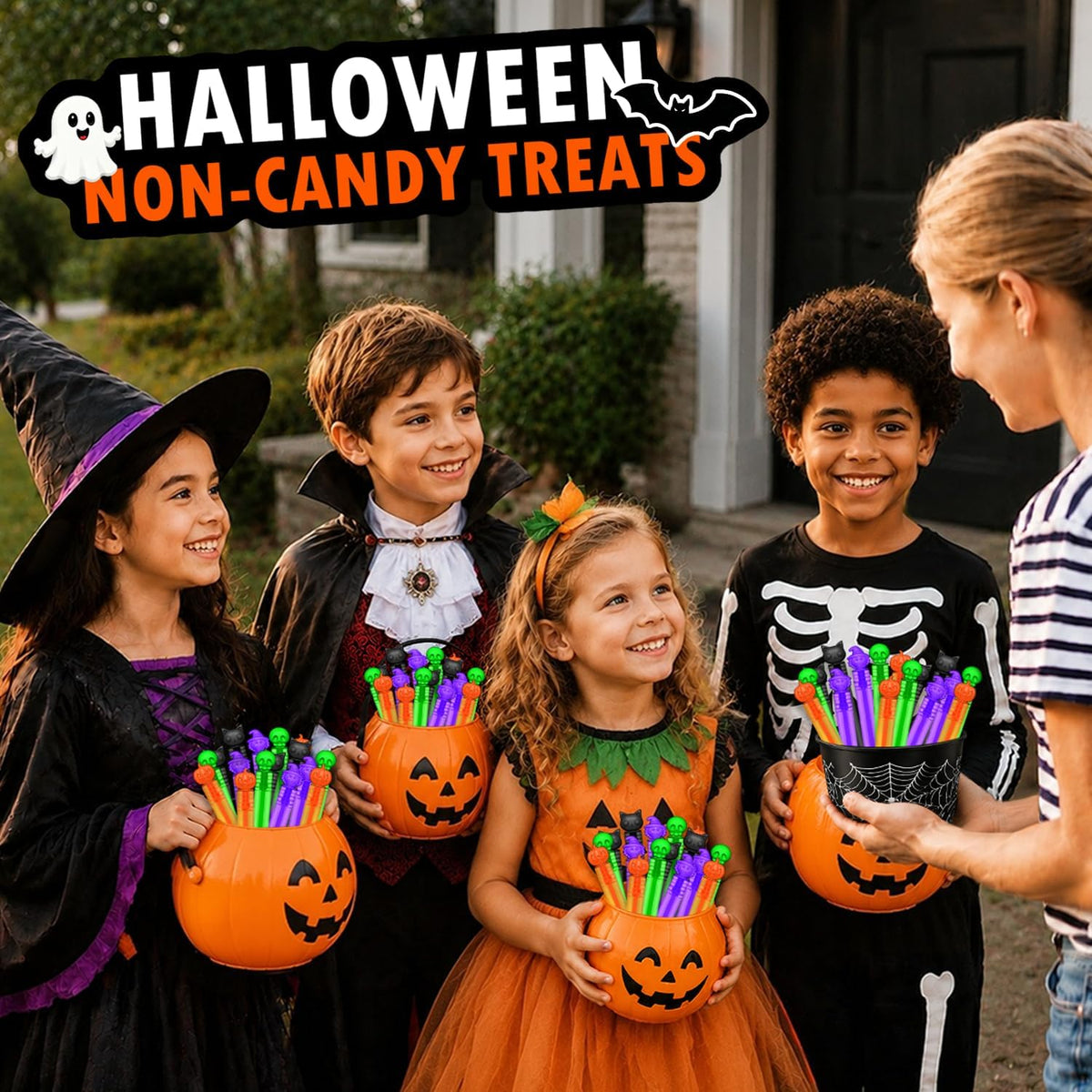 Halloween Party Favors Goodie Bag Stuffers - 100 - image 2