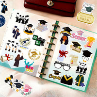 100PCS Vintage Christmas Stickers - Graduation Stickers - image 3