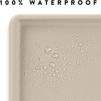 CatGuru Premium Cat Food Mat - 24"L x 14"W / Sand - image 4