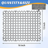 16 X 13 Inch Scat Mat for Cats - 16 Pack / black - image 4