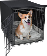Explore Land Breathable Dog Crate Cover - 30"L x 19"W x 21"H / Black