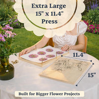 Mini Flower Press Kit for Adults - XL / Beige - image 2