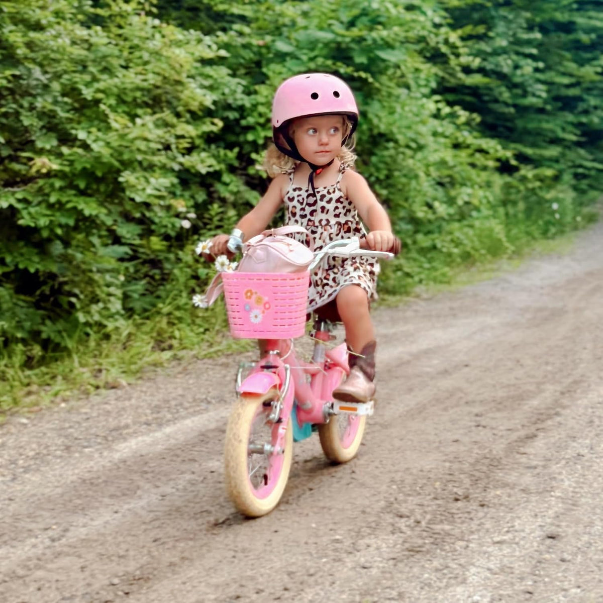 Glerc Maggie Girls Bike, 12-20 Inch Kids Bike for 2-13 Years Old Children, Princess Style Kids - Pink / 12 Inch - image 3
