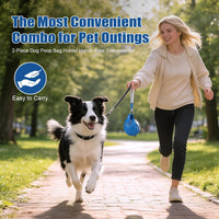 Portable Dog Water Bottle - Sapphire Blue - image 2