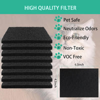 8Pcs Carbon Filters Compatible with LR 4 - 0.5IN VN Filters - image 2