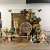 Sage Green Brown Balloons - Sage Green Brown - image 3