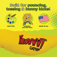 Yeowww! Catnip Chi-CAT-a Banana Toy for Cats - 3 Pack / Catnip Toy - image 4