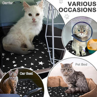 4 Pack Self Warming Cat Bed - Black / 18'' X 24'' / Rectangle - image 3