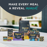 Reveal Natural Wet Cat Food, 24 Count, Grain Free, Limited Ingredient Canned Food for Cats, Tuna Fillet in Broth, 2.47 oz Cans